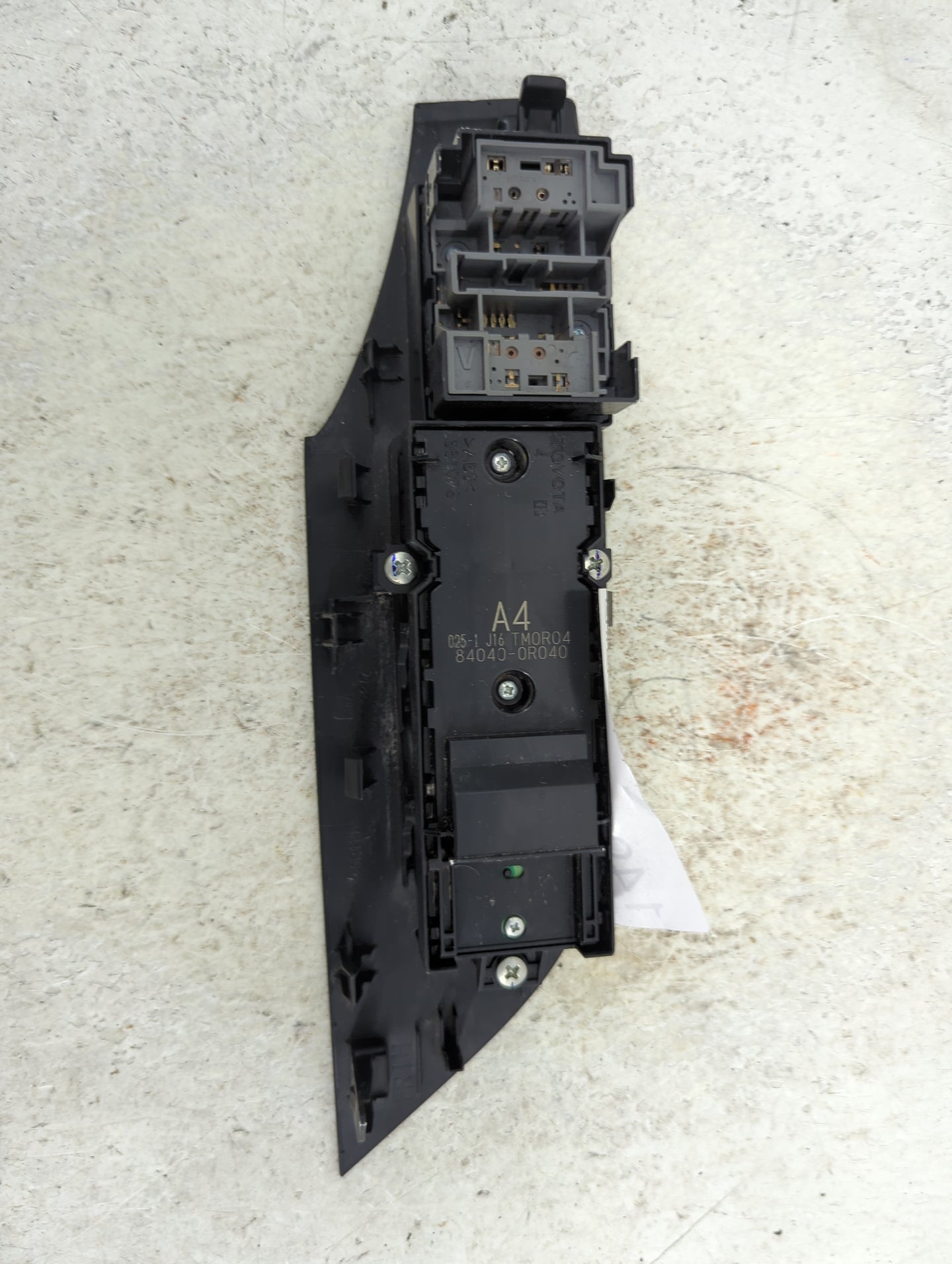 2021 Toyota Rav4 Master Power Window Switch Replacement Driver Side Left P/N:84040-0R040 025-1 J16 TM0R04 Fits OEM Used Auto