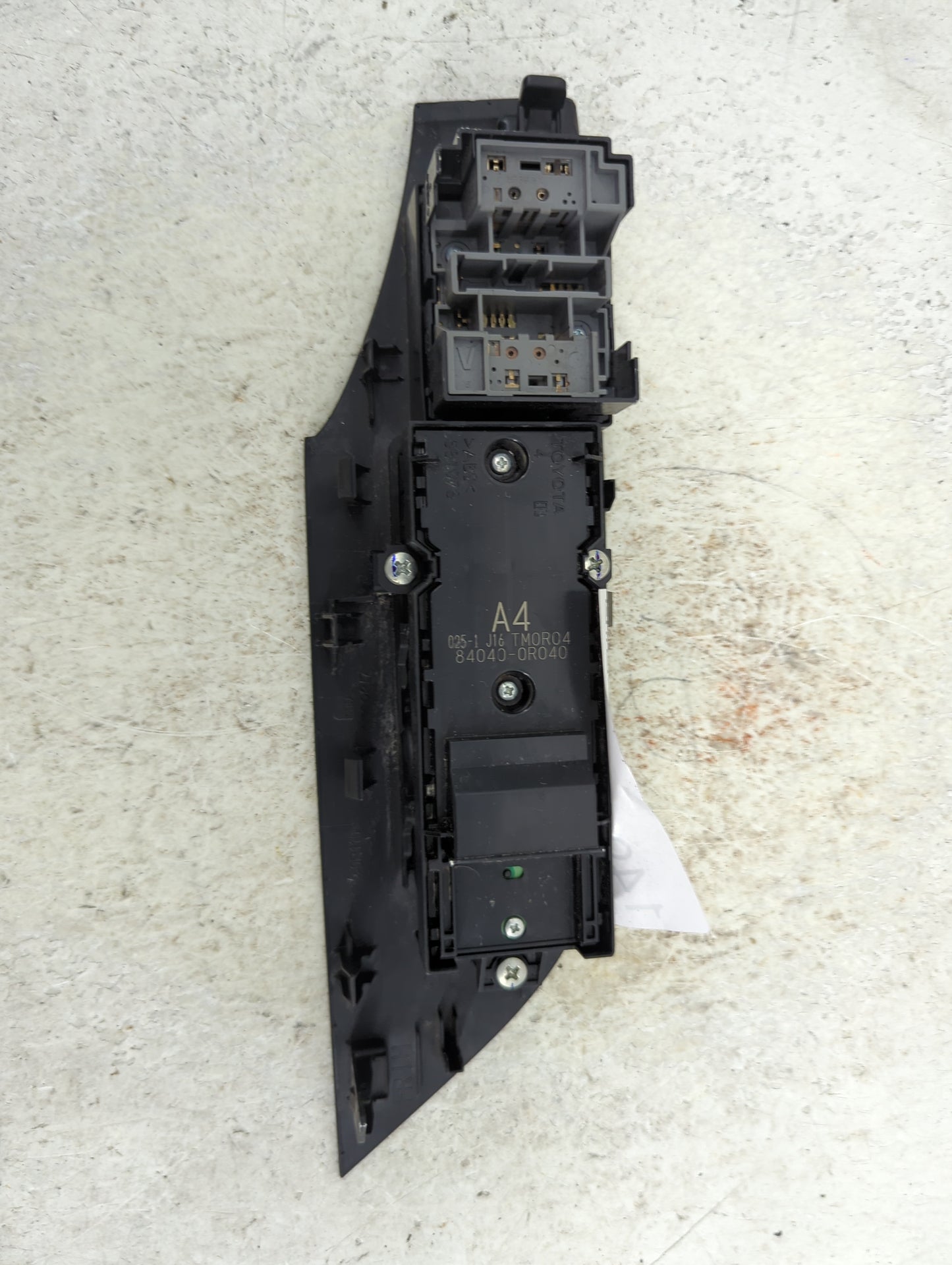 2021 Toyota Rav4 Master Power Window Switch Replacement Driver Side Left P/N:84040-0R040 025-1 J16 TM0R04 Fits OEM Used Auto