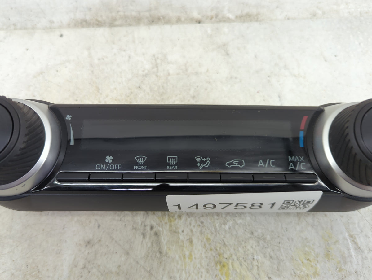 2019-2022 Toyota Rav4 Climate Control Module Temperature AC/Heater Replacement P/N:55900-0R160 Fits Fits 2019 2020 2021 2022