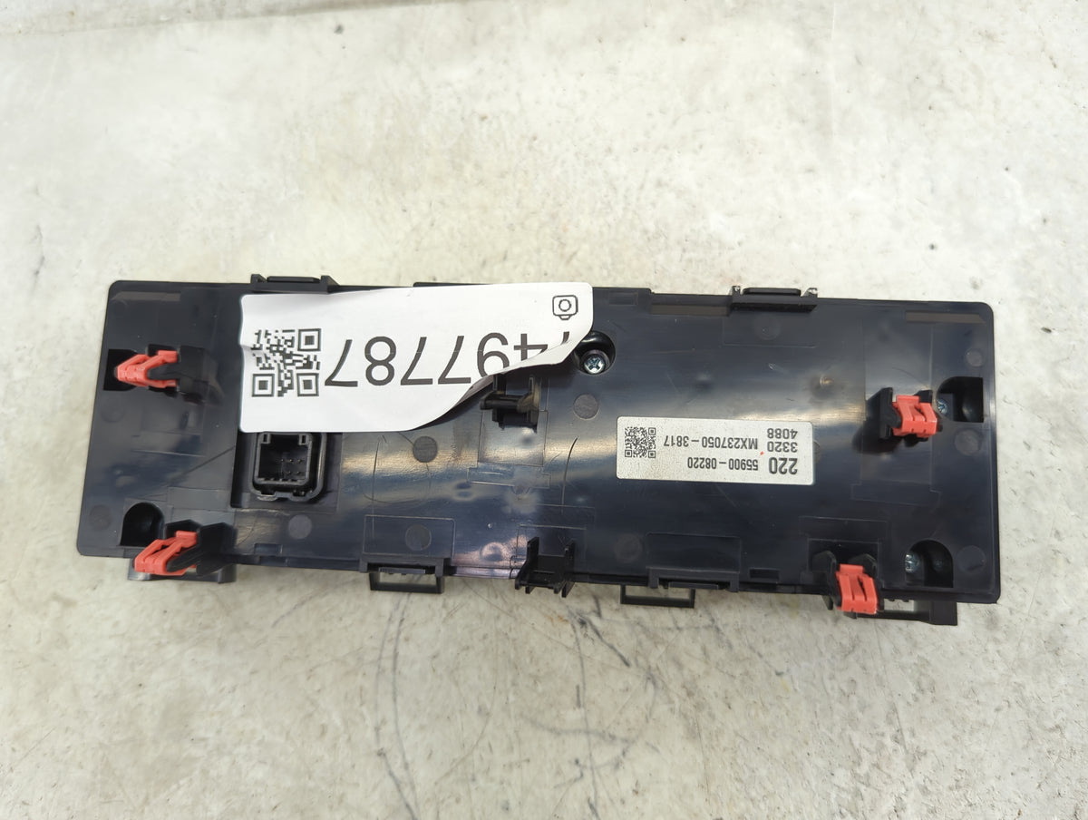 2021-2022 Toyota Sienna Climate Control Module Temperature AC/Heater Replacement P/N:55900-08220 MX237050-3817 Fits Fits 202