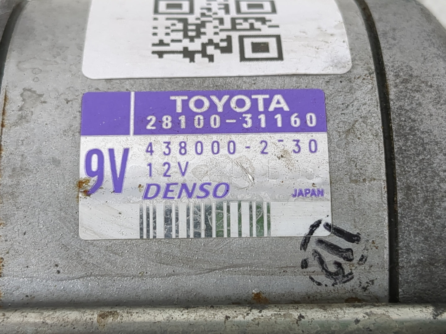 2016-2022 Toyota Tacoma Car Starter Motor Solenoid OEM P/N:438000-2330 28100-31160 Fits Fits 2016 2017 2018 2019 2020 2021 2