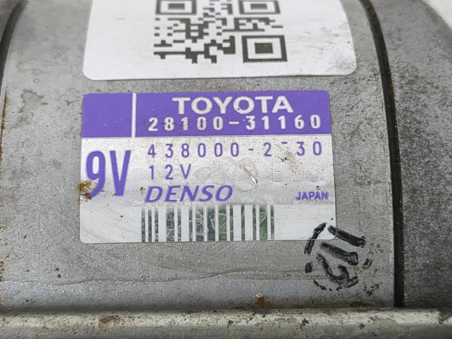 2016-2022 Toyota Tacoma Car Starter Motor Solenoid OEM P/N:438000-2330 28100-31160 Fits Fits 2016 2017 2018 2019 2020 2021 2