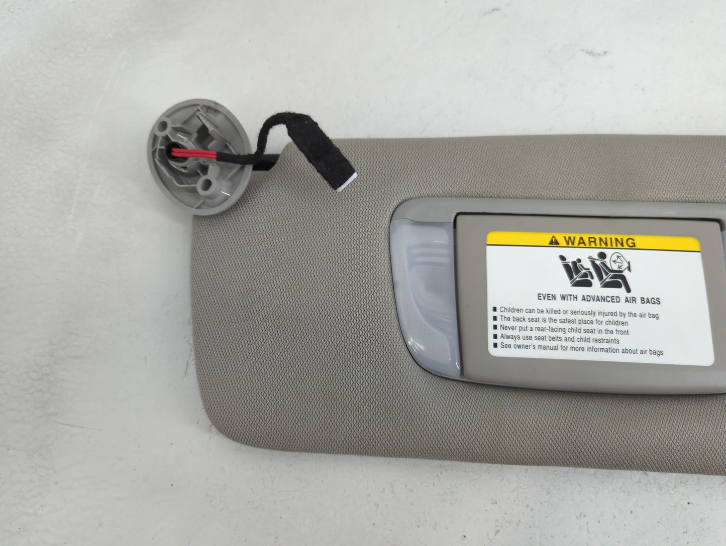 2016-2022 Toyota Tacoma Sun Visor Shade Replacement Driver Left Mirror Fits Fits 2016 2017 2018 2019 2020 2021 2022 OEM Used