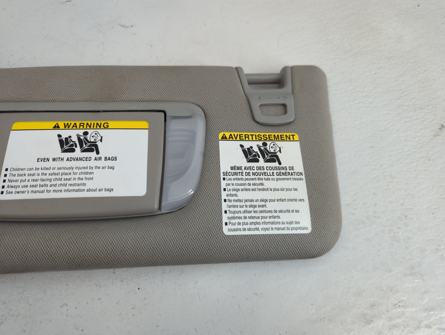 2016-2022 Toyota Tacoma Sun Visor Shade Replacement Driver Left Mirror Fits Fits 2016 2017 2018 2019 2020 2021 2022 OEM Used