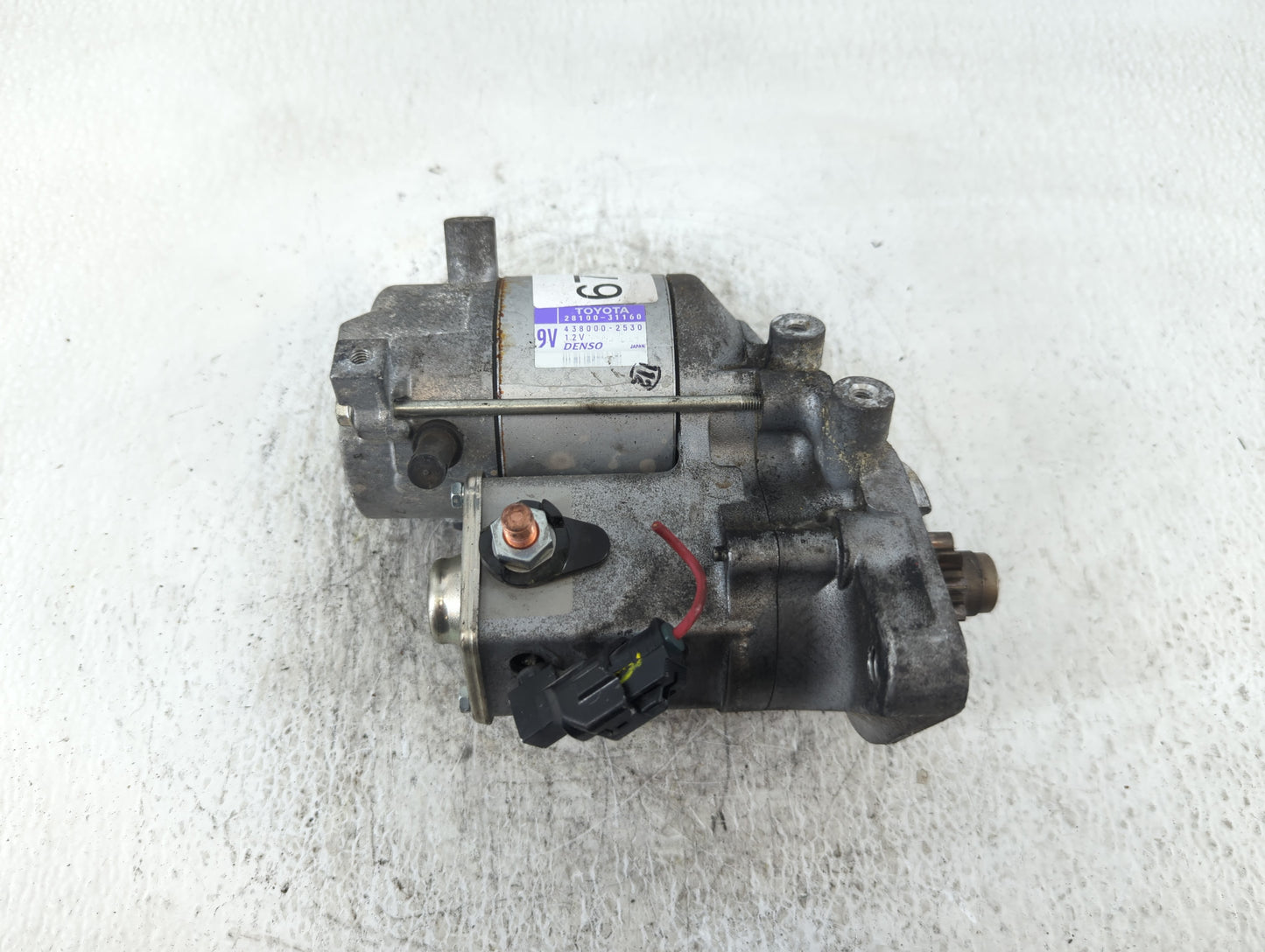 2016-2022 Toyota Tacoma Car Starter Motor Solenoid OEM P/N:438000-2530 28100-31160 Fits Fits 2016 2017 2018 2019 2020 2021 2