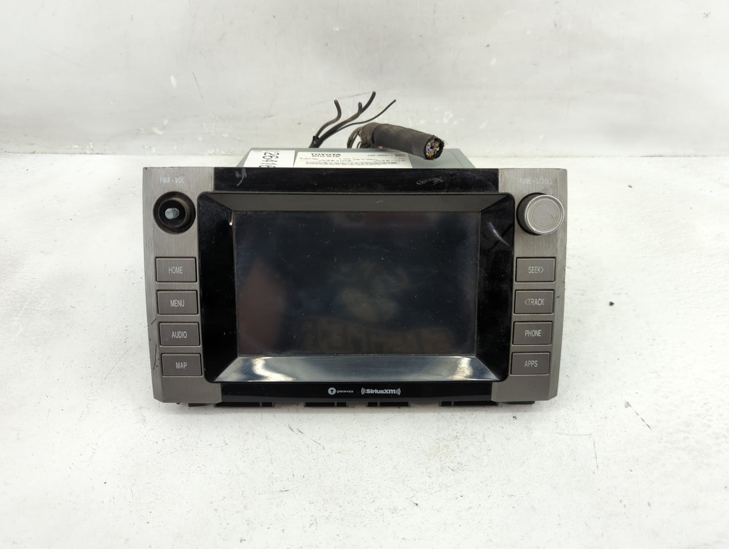 2020-2021 Toyota Tundra Radio AM FM Cd Player Receiver Replacement P/N:86140-0C330 Fits Fits 2020 2021 OEM Used Auto Parts -