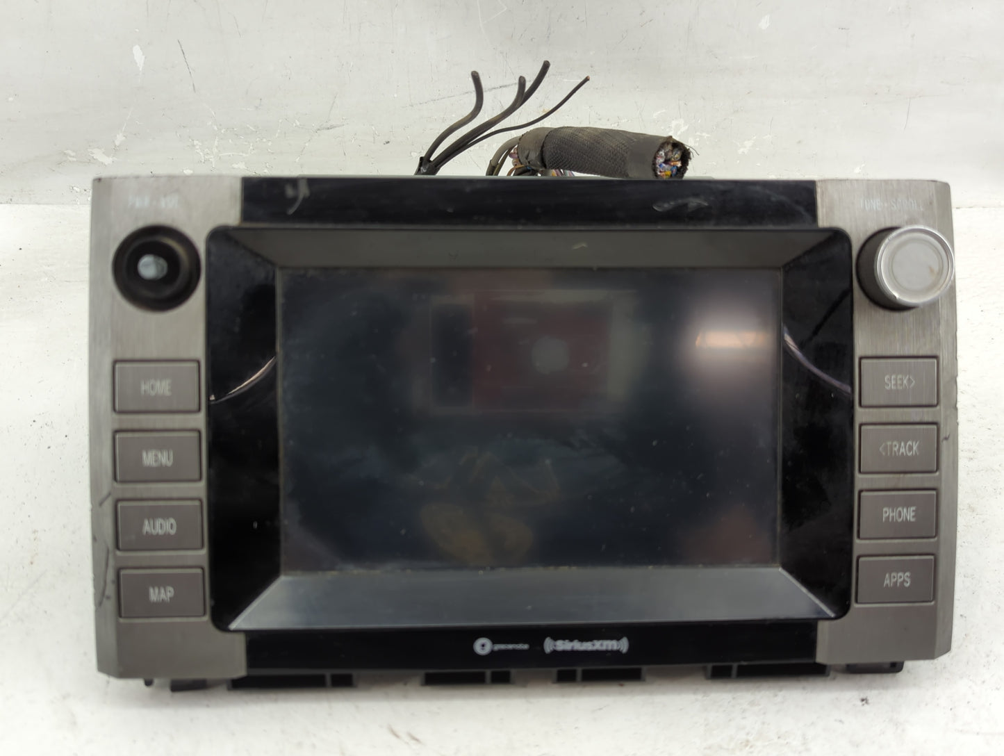2020-2021 Toyota Tundra Radio AM FM Cd Player Receiver Replacement P/N:86140-0C330 Fits Fits 2020 2021 OEM Used Auto Parts -