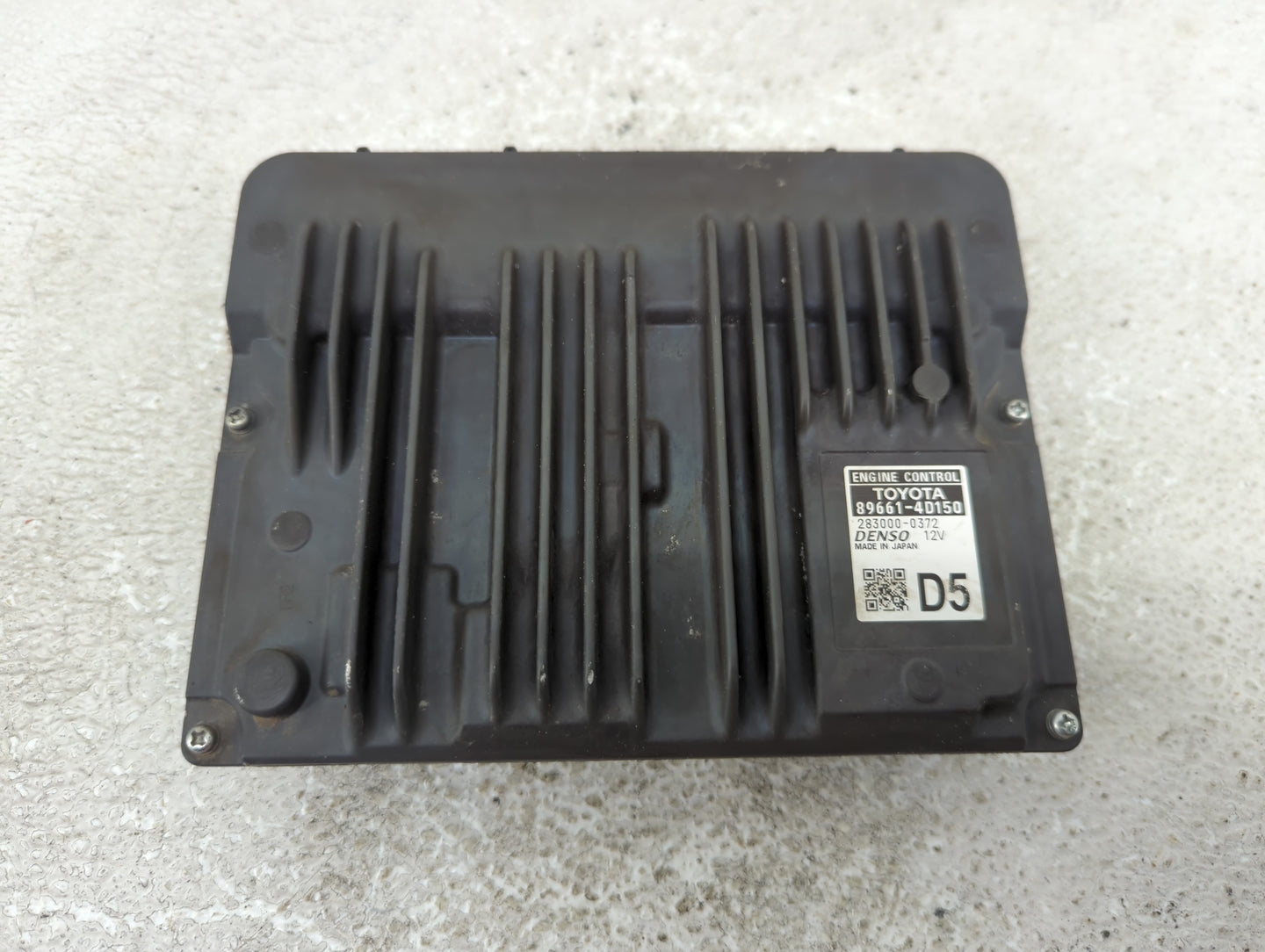 2021-2022 Toyota Venza PCM Engine Control Computer ECU ECM PCU OEM P/N:283000-0372 89661-4D150 Fits Fits 2021 2022 OEM Used 