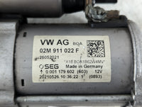 2021 Volkswagen Arteon Car Starter Motor Solenoid OEM P/N:26052021 02M 911 022 F Fits Fits 2020 2022 OEM Used Auto Parts - O
