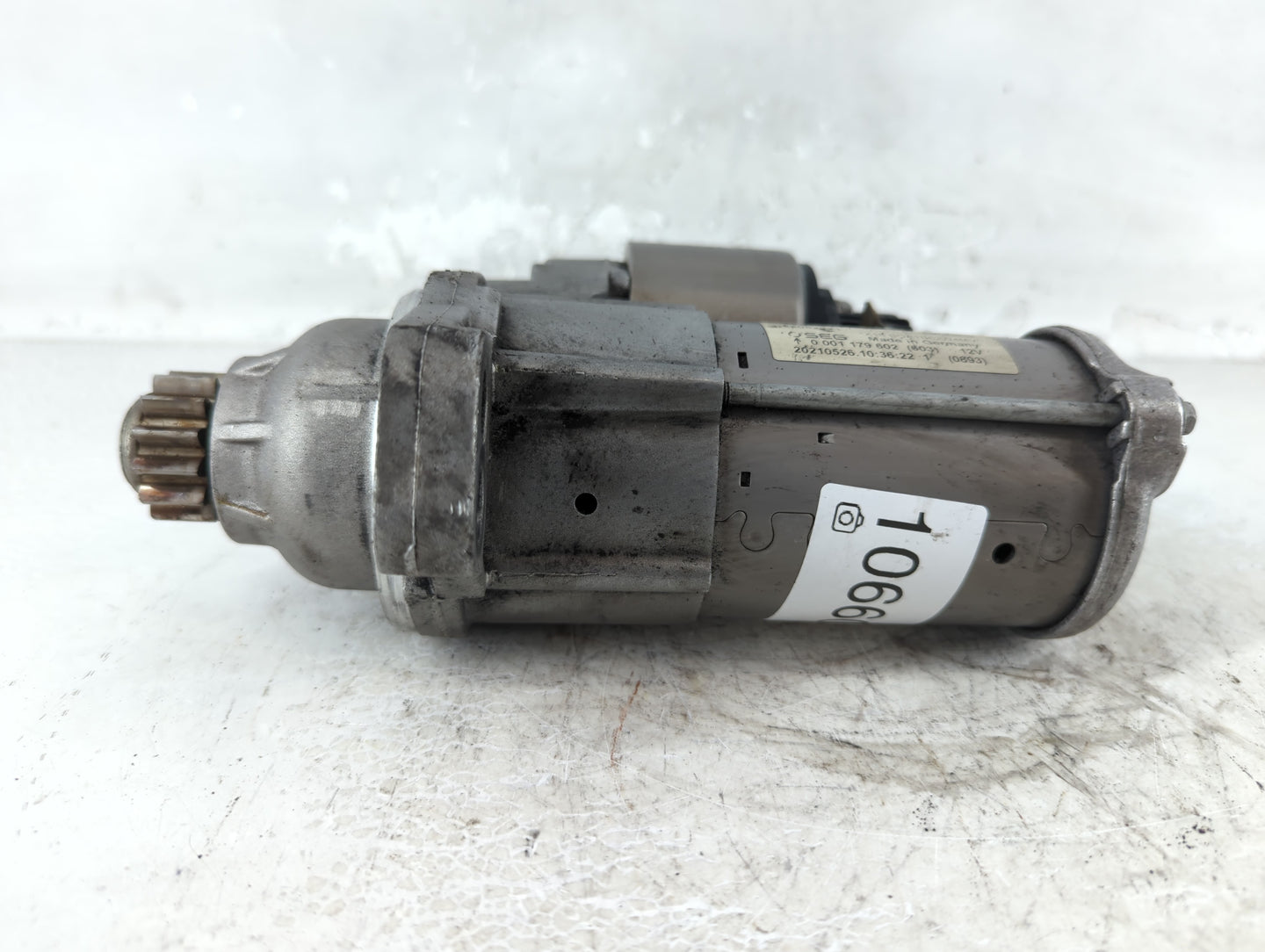 2021 Volkswagen Arteon Car Starter Motor Solenoid OEM P/N:26052021 02M 911 022 F Fits Fits 2020 2022 OEM Used Auto Parts - O