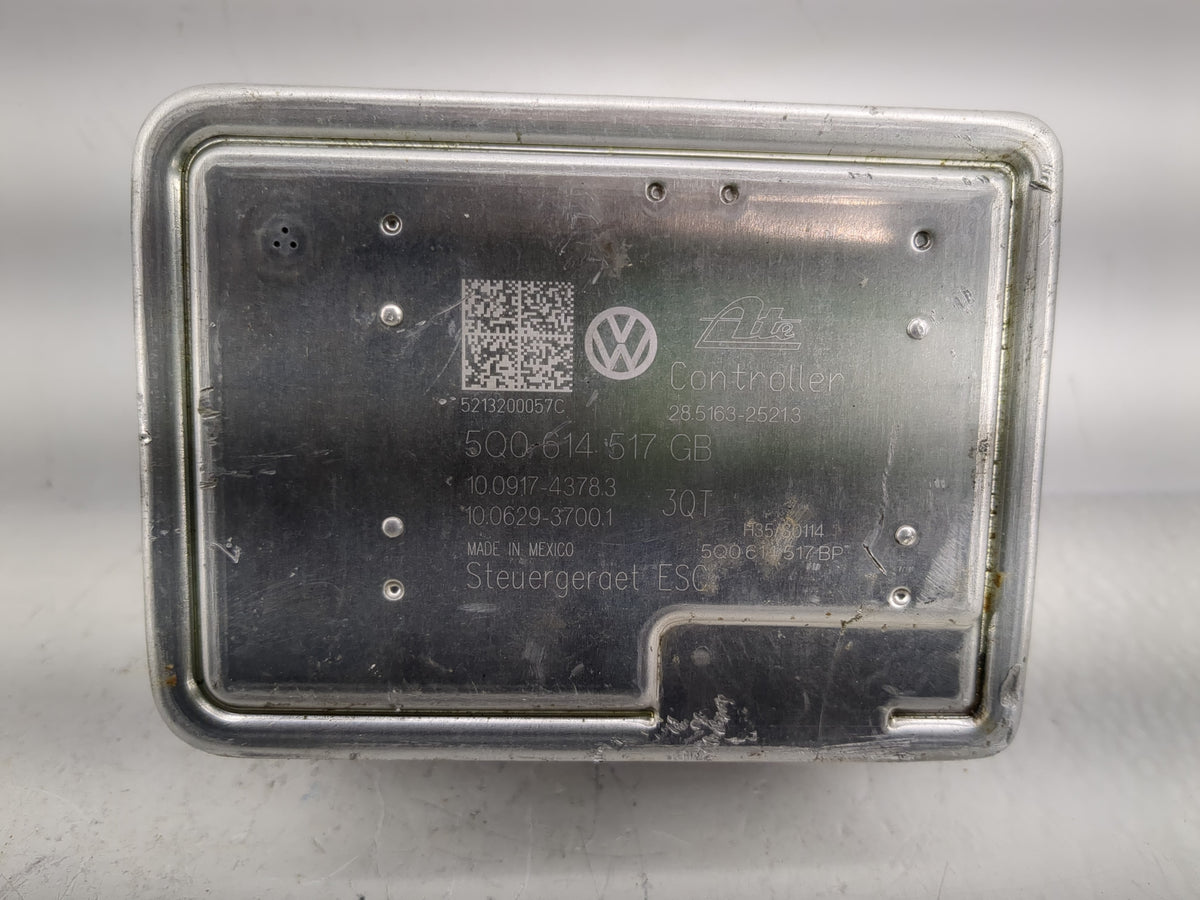 2021-2022 Volkswagen Atlas Anti-Lock Brake ABS Pump Module Actuator OEM P/N:500 614 517 GB Fits Fits 2021 2022 OEM Used Auto