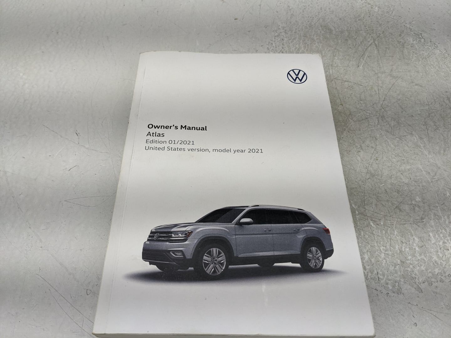 2021 Volkswagen Atlas Owners Manual Book Guide P/N:3CN012723SG OEM Used Auto Parts - Oemusedautoparts1.com