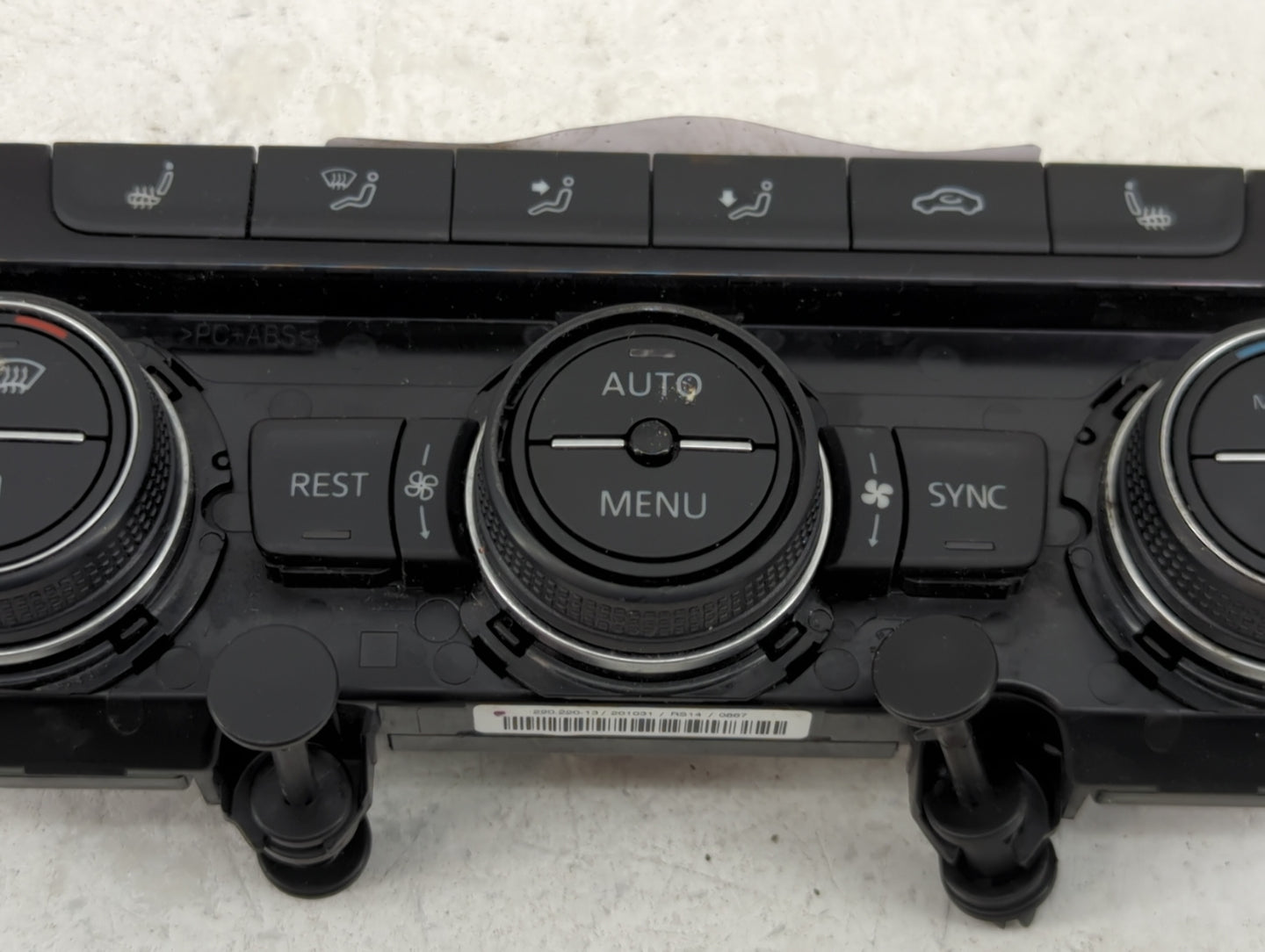 2021 Volkswagen Atlas Climate Control Module Temperature AC/Heater Replacement P/N:3CN907044AA 5HB013565-40 Fits OEM Used Au
