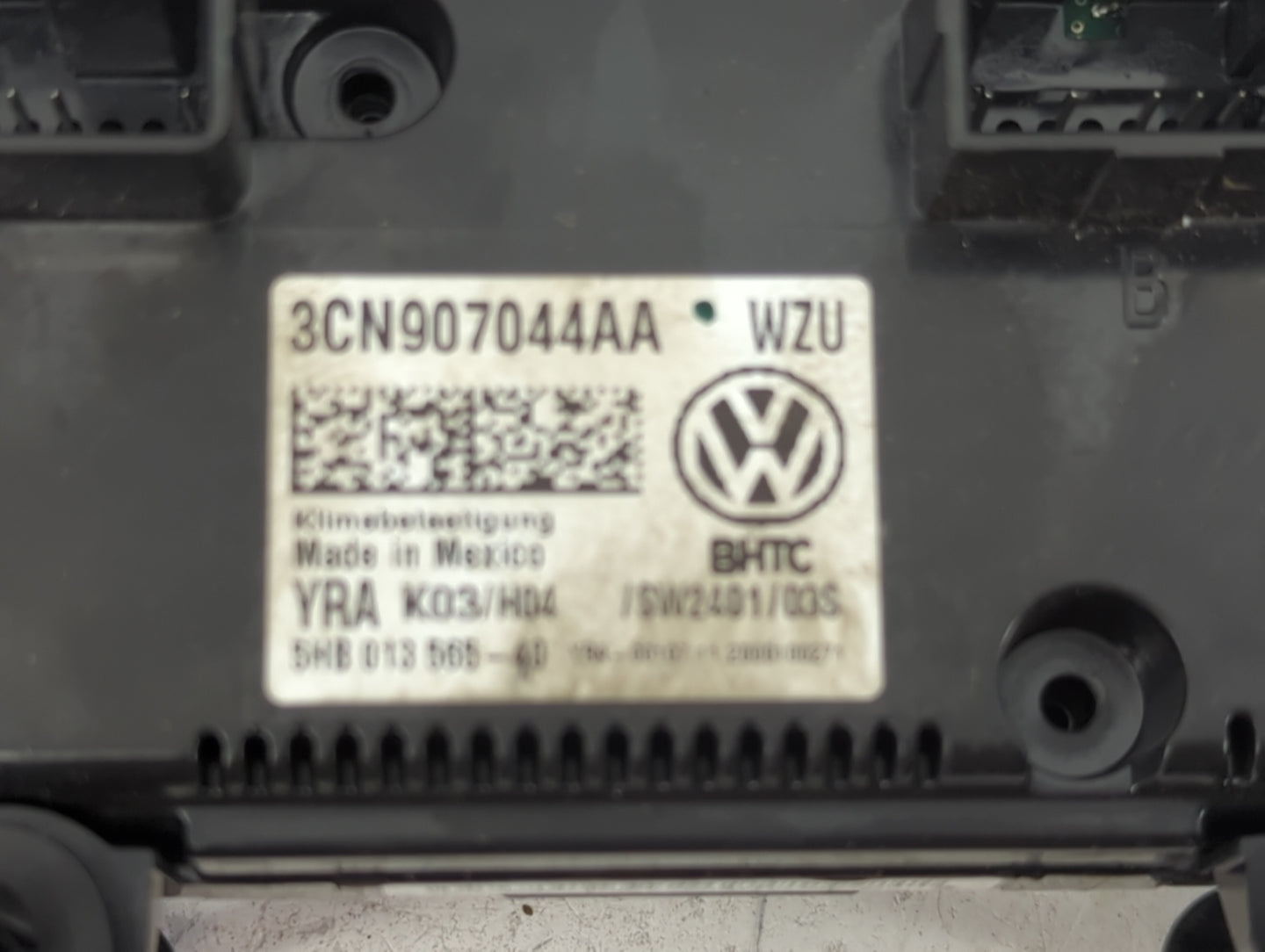 2021 Volkswagen Atlas Climate Control Module Temperature AC/Heater Replacement P/N:3CN907044AA 5HB013565-40 Fits OEM Used Au