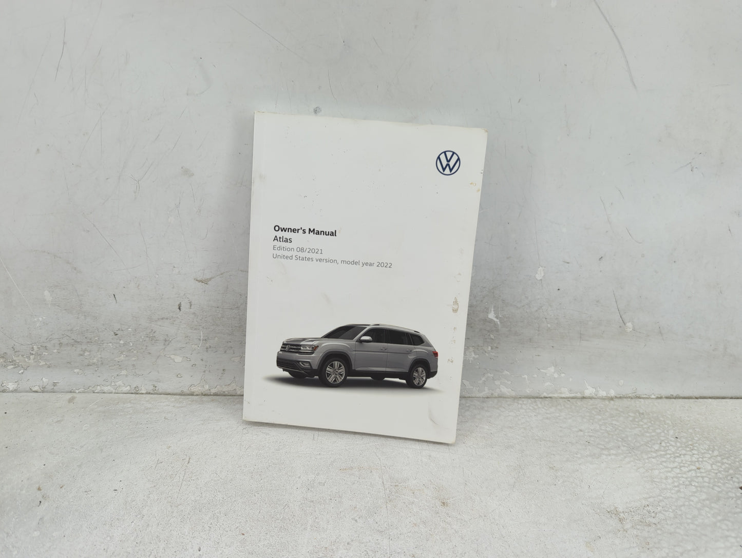 2021 Volkswagen Atlas Owners Manual Book Guide P/N:3CN012723SH OEM Used Auto Parts - Oemusedautoparts1.com