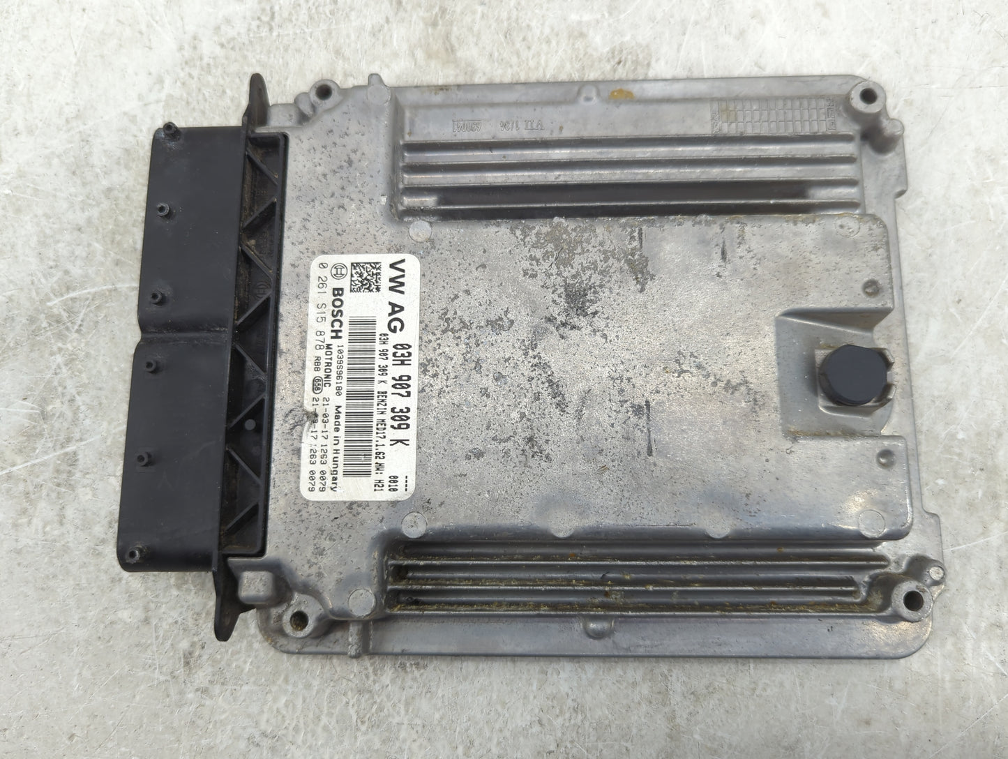 2018-2022 Volkswagen Atlas PCM Engine Control Computer ECU ECM PCU OEM P/N:03H 907 309 K 0 261 S15 878 Fits OEM Used Auto Pa