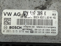 2018-2022 Volkswagen Atlas PCM Engine Control Computer ECU ECM PCU OEM P/N:03H907309K 0261S15878 Fits OEM Used Auto Parts - 