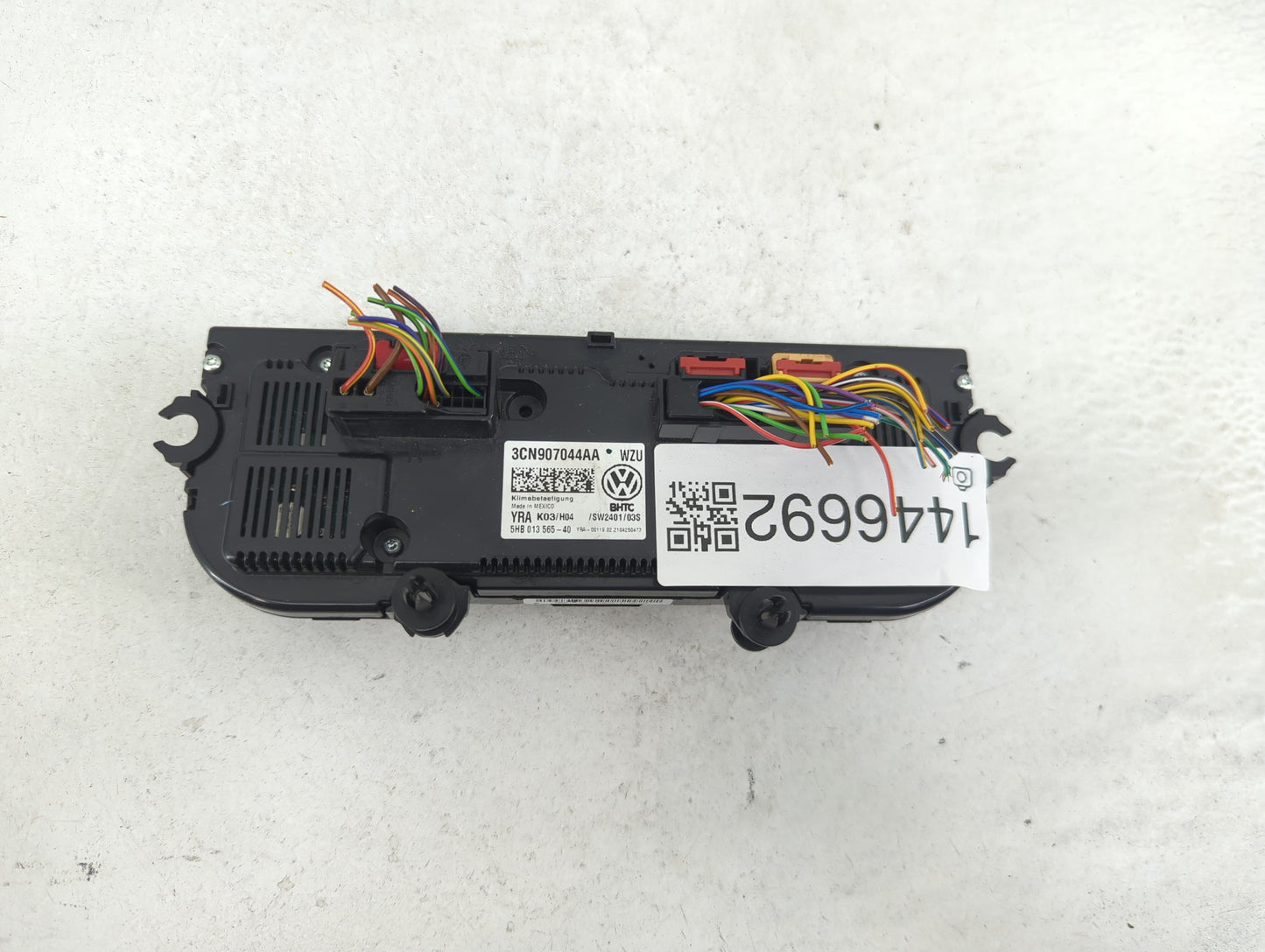 2021 Volkswagen Atlas Climate Control Module Temperature AC/Heater Replacement P/N:3CN907044AA 5HB01356540 Fits OEM Used Aut