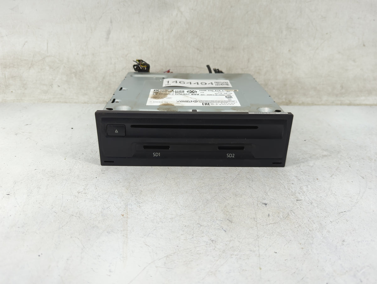 2020 Volkswagen Atlas Radio AM FM Cd Player Receiver Replacement P/N:2GM035876C 28702041, 8VV-DDM12.06.2000011089 Fits OEM U