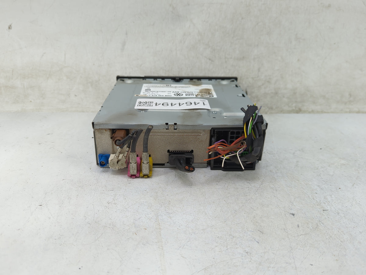 2020 Volkswagen Atlas Radio AM FM Cd Player Receiver Replacement P/N:2GM035876C 28702041, 8VV-DDM12.06.2000011089 Fits OEM U