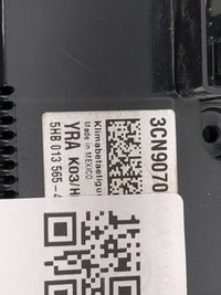 2021 Volkswagen Atlas Climate Control Module Temperature AC/Heater Replacement P/N:3CN907044 5HB01356, YRA K03/H Fits OEM Us