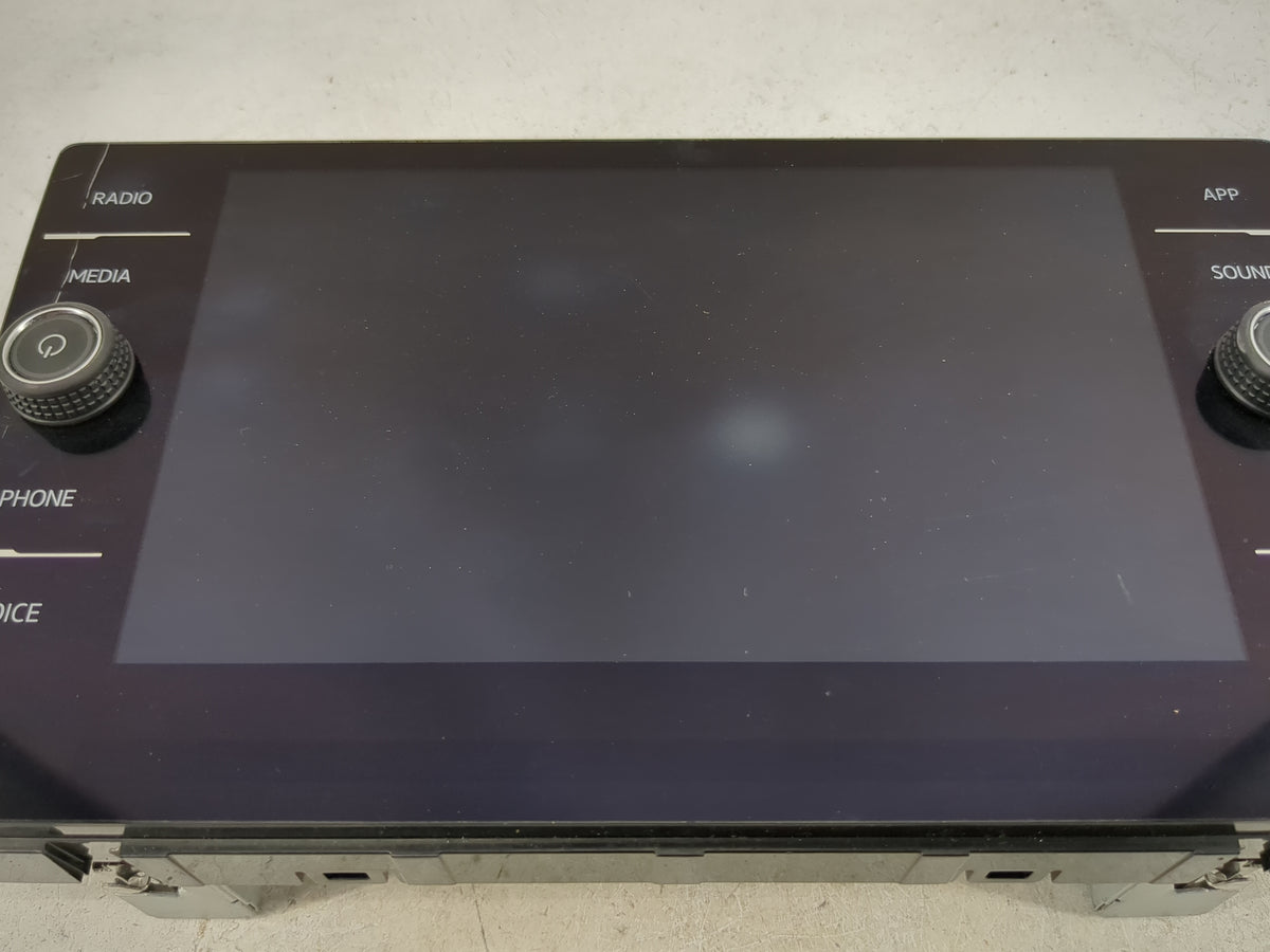 2018-2022 Volkswagen Atlas Information Radio Display Screen 1483616 - Oemusedautoparts1.com