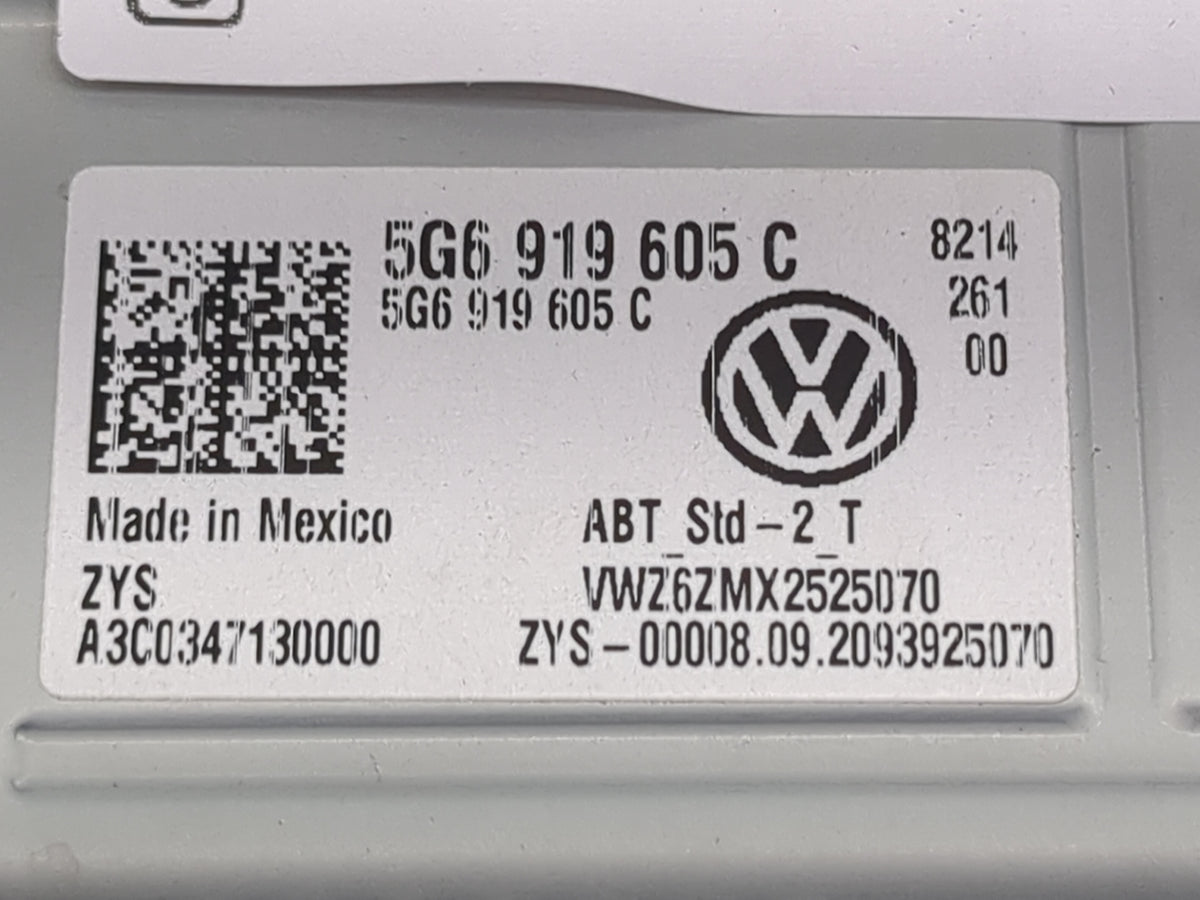 2018-2022 Volkswagen Atlas Information Radio Display Screen 1483616 - Oemusedautoparts1.com