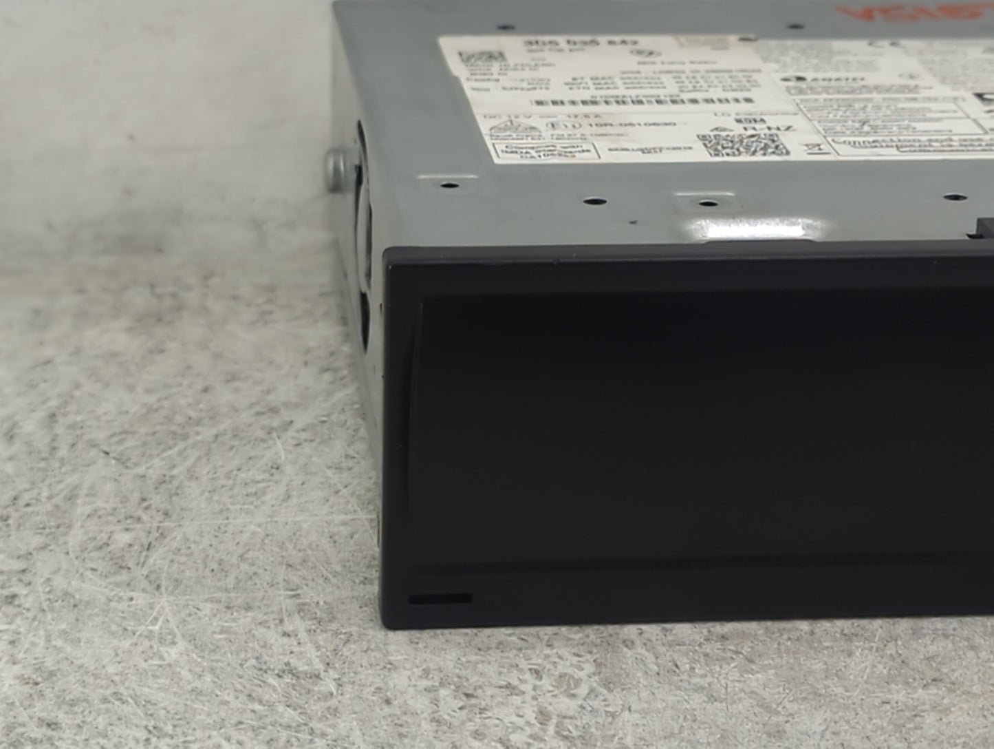 2020 Volkswagen Atlas Radio AM FM Cd Player Receiver Replacement P/N:3G5 035 842 3G5035842, BEJ-MIB3OI Fits OEM Used Auto Pa