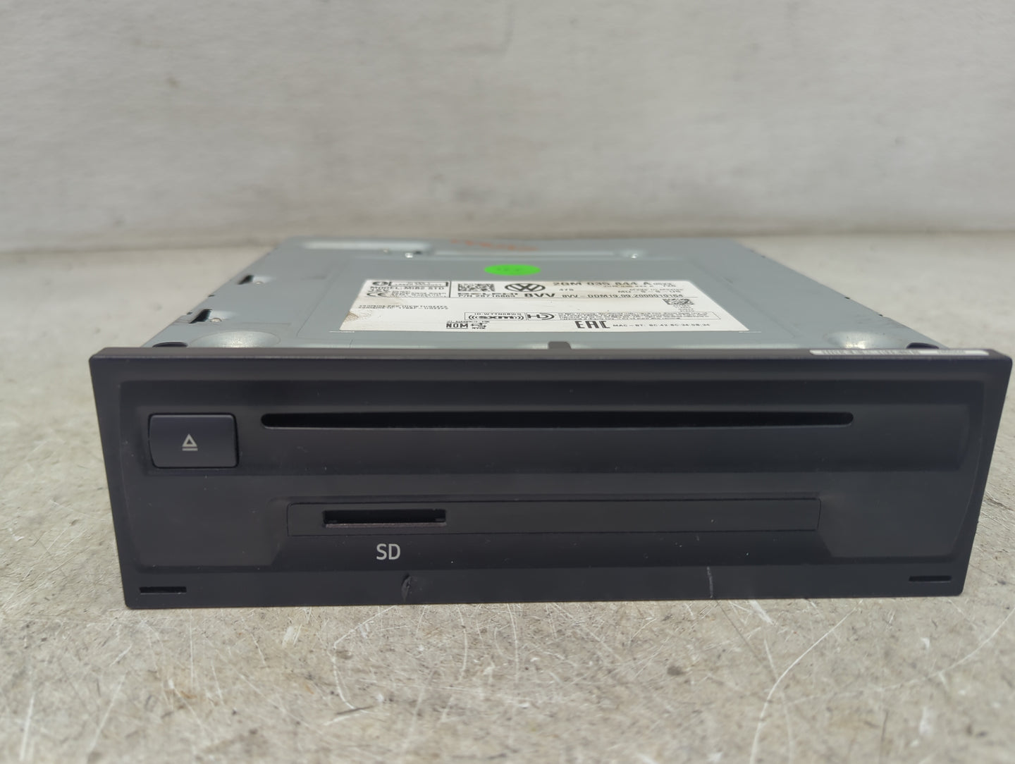 2020-2022 Volkswagen Atlas Radio AM FM Cd Player Receiver Replacement P/N:2GM035844A 28716865, NZLTUGZZF2 Fits Fits 2020 202