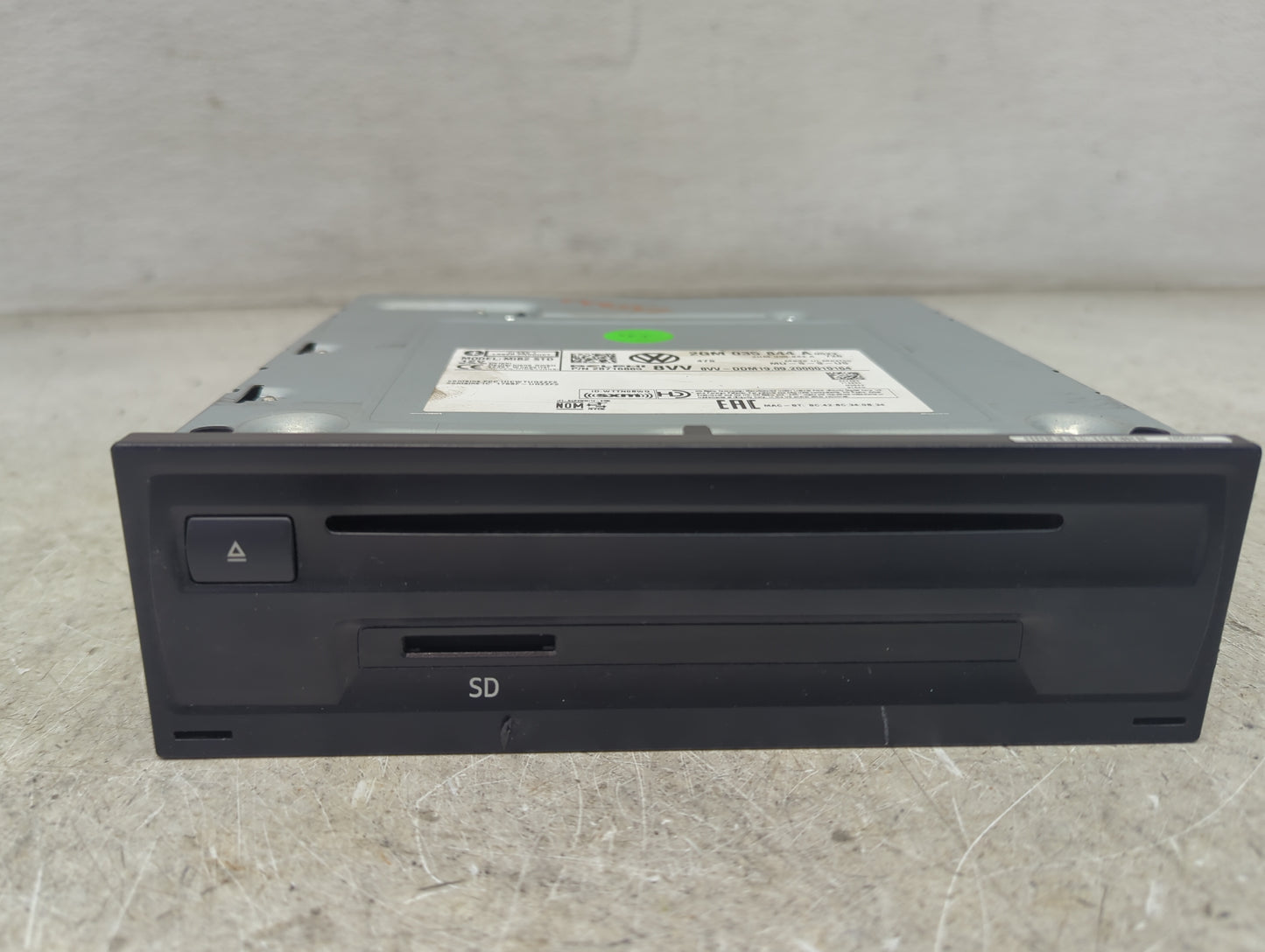 2020-2022 Volkswagen Atlas Radio AM FM Cd Player Receiver Replacement P/N:2GM035844A 28716865, NZLTUGZZF2 Fits Fits 2020 202