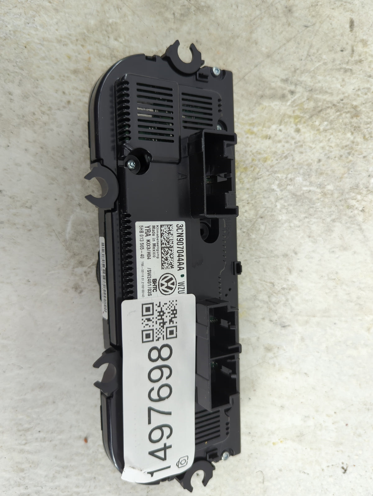 2021 Volkswagen Atlas Climate Control Module Temperature AC/Heater Replacement P/N:3CN907044AA 5HB013565-40 Fits OEM Used Au