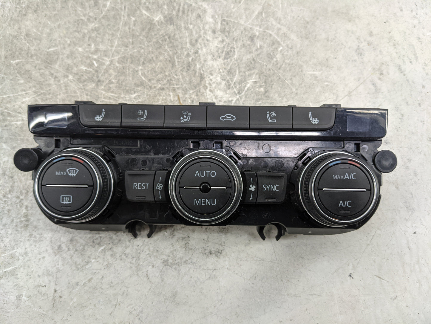 2021 Volkswagen Atlas Climate Control Module Temperature AC/Heater Replacement P/N:3CN907044AB 5HB01356545 Fits OEM Used Aut