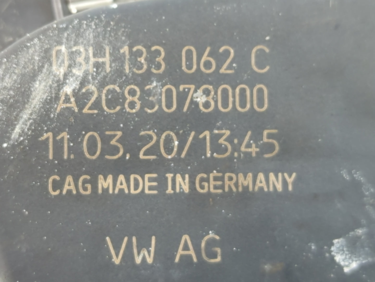 2018-2022 Volkswagen Atlas Throttle Body P/N:A2C83078000 03H 133 062 C Fits OEM Used Auto Parts - Oemusedautoparts1.com