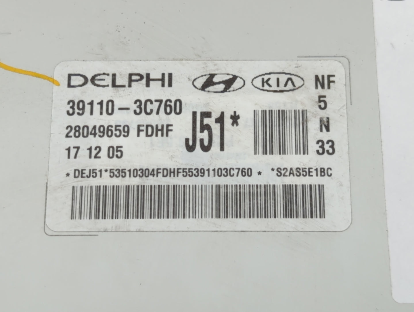 2018-2022 Volkswagen Atlas PCM Engine Control Computer ECU ECM PCU OEM P/N:39110-3C760 Fits Fits 2018 2019 2020 2021 2022 OE