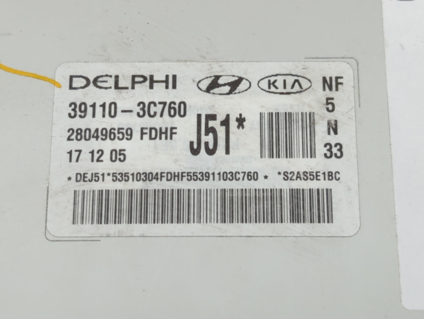 2018-2022 Volkswagen Atlas PCM Engine Control Computer ECU ECM PCU OEM P/N:39110-3C760 Fits Fits 2018 2019 2020 2021 2022 OE