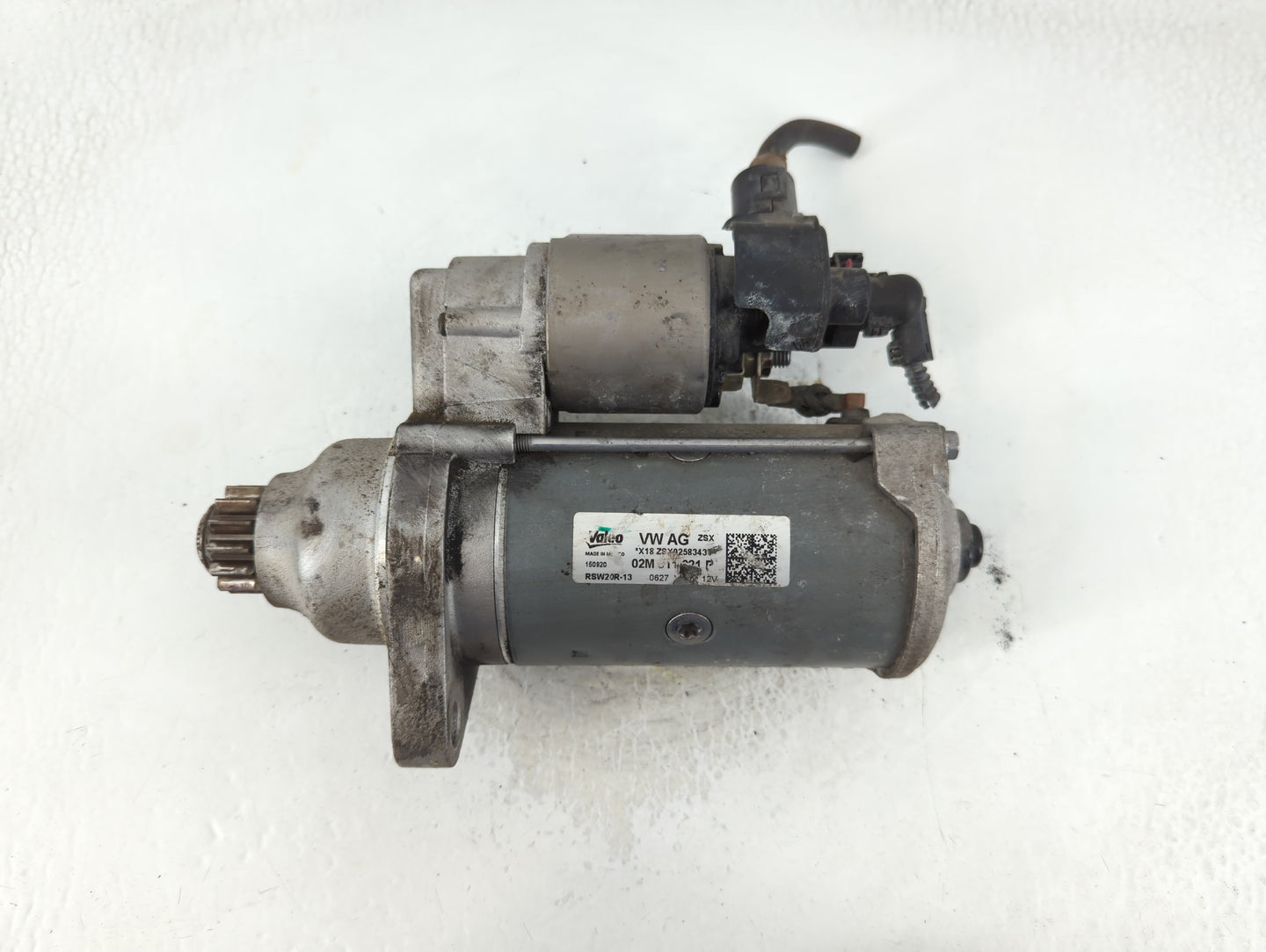 2018-2022 Volkswagen Atlas Car Starter Motor Solenoid OEM P/N:RSW20R-13 150920 Fits Fits 2018 2019 2020 2021 2022 OEM Used A