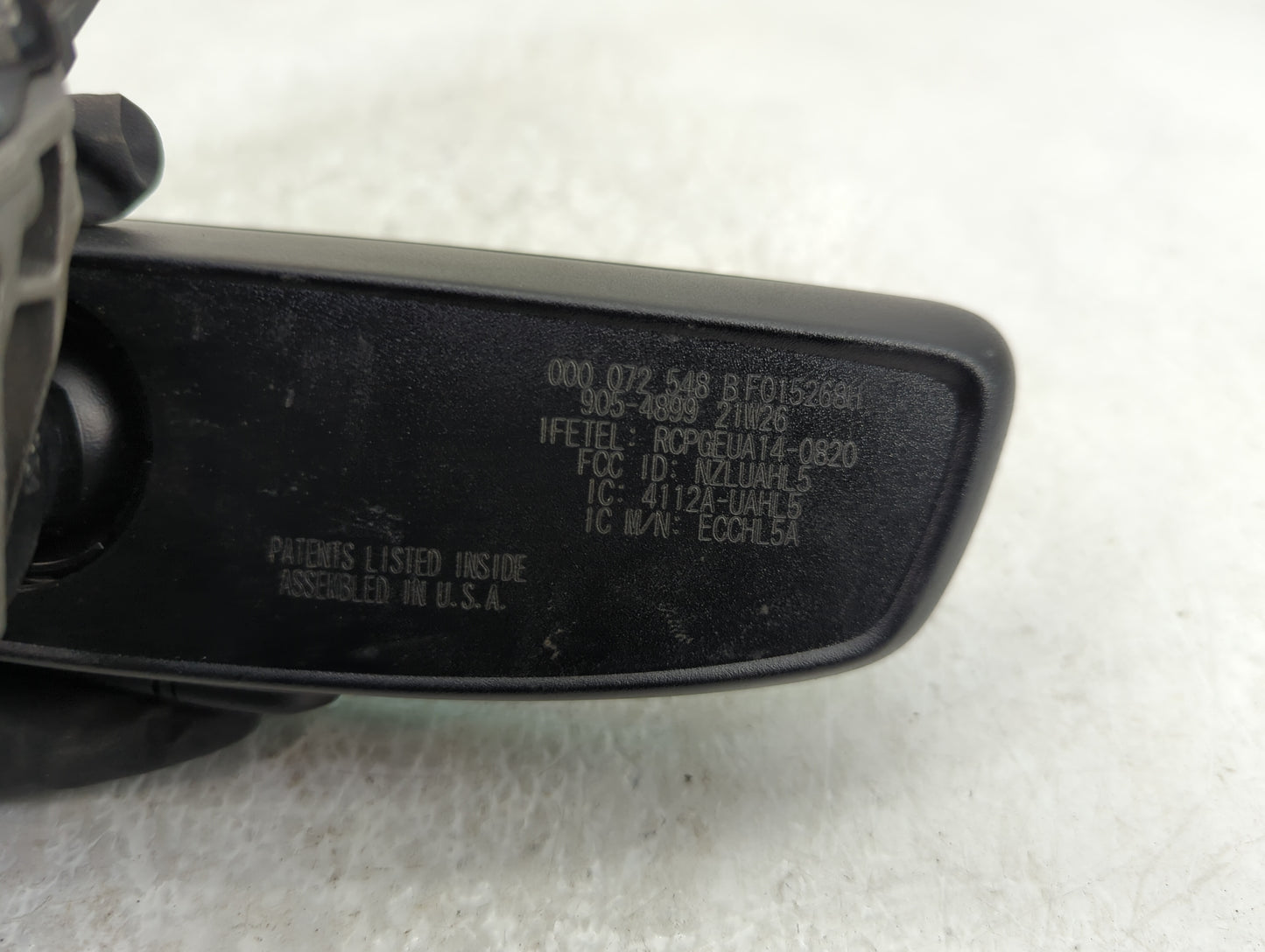 2020-2022 Volkswagen Atlas Cross Sport Interior Rear View Mirror Replacement OEM P/N:905-4899 4112A-UAHL5 Fits Fits 2020 202