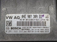 2021 Volkswagen Jetta PCM Engine Control Computer ECU ECM PCU OEM P/N:04E907309EE 0261S22337, 1039T36798 Fits OEM Used Auto 