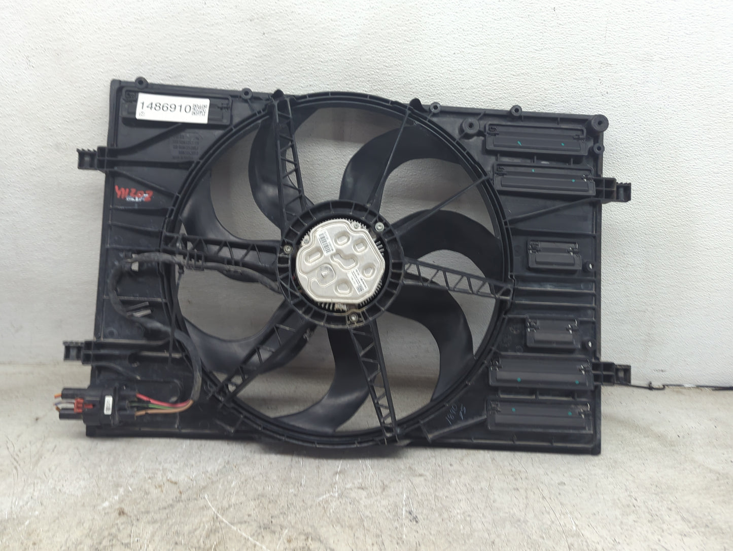 2021 Volkswagen Jetta Electric Radiator Cooling Fan Motor Assembly Fits OEM Used Auto Parts - Oemusedautoparts1.com