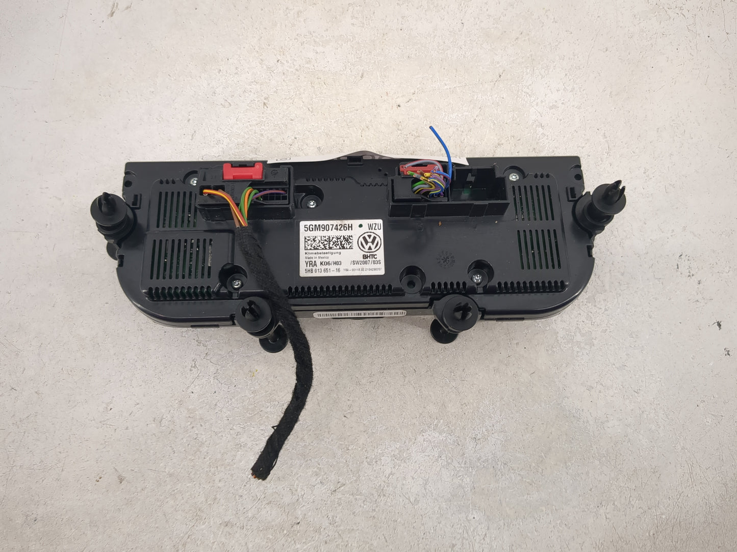 2019-2021 Volkswagen Jetta Climate Control Module Temperature AC/Heater Replacement P/N:5GM907426H 5HB013651-16 Fits OEM Use