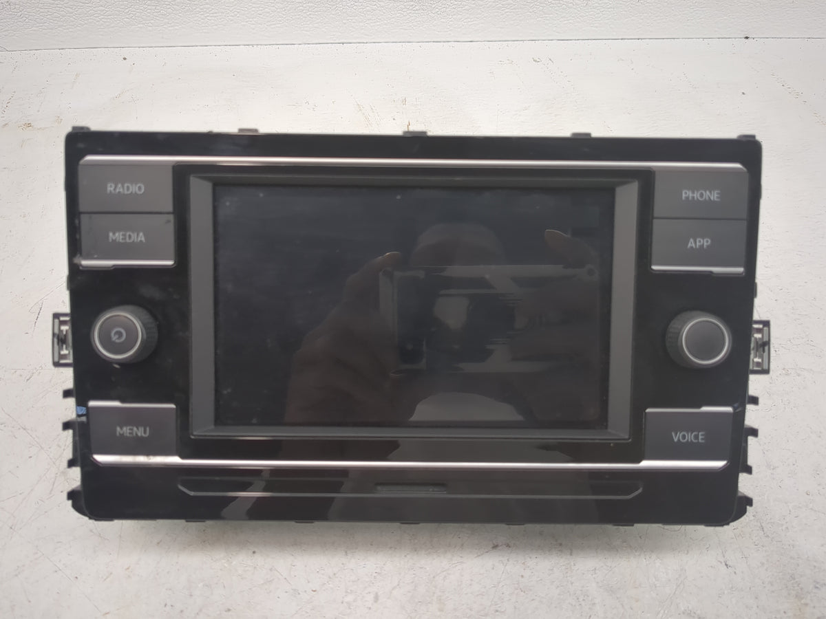2020-2021 Volkswagen Jetta Radio AM FM Cd Player Receiver Replacement P/N:2GC 035 869 L77VW2, MEZ65793001 Fits Fits 2020 202