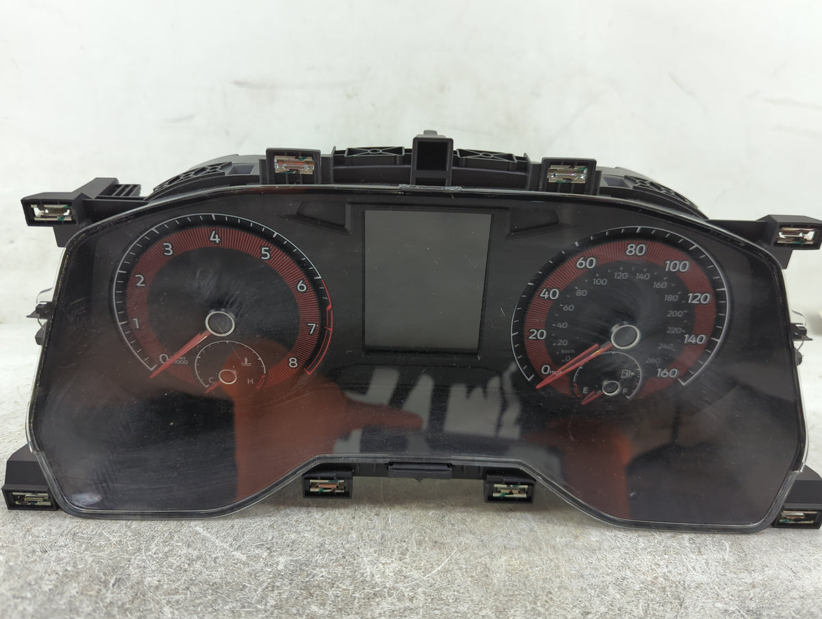 2021 Volkswagen Jetta Instrument Cluster Speedometer Gauges P/N:17A920840C A2C12961100 Miles: Fits OEM Used Auto Parts - Oem