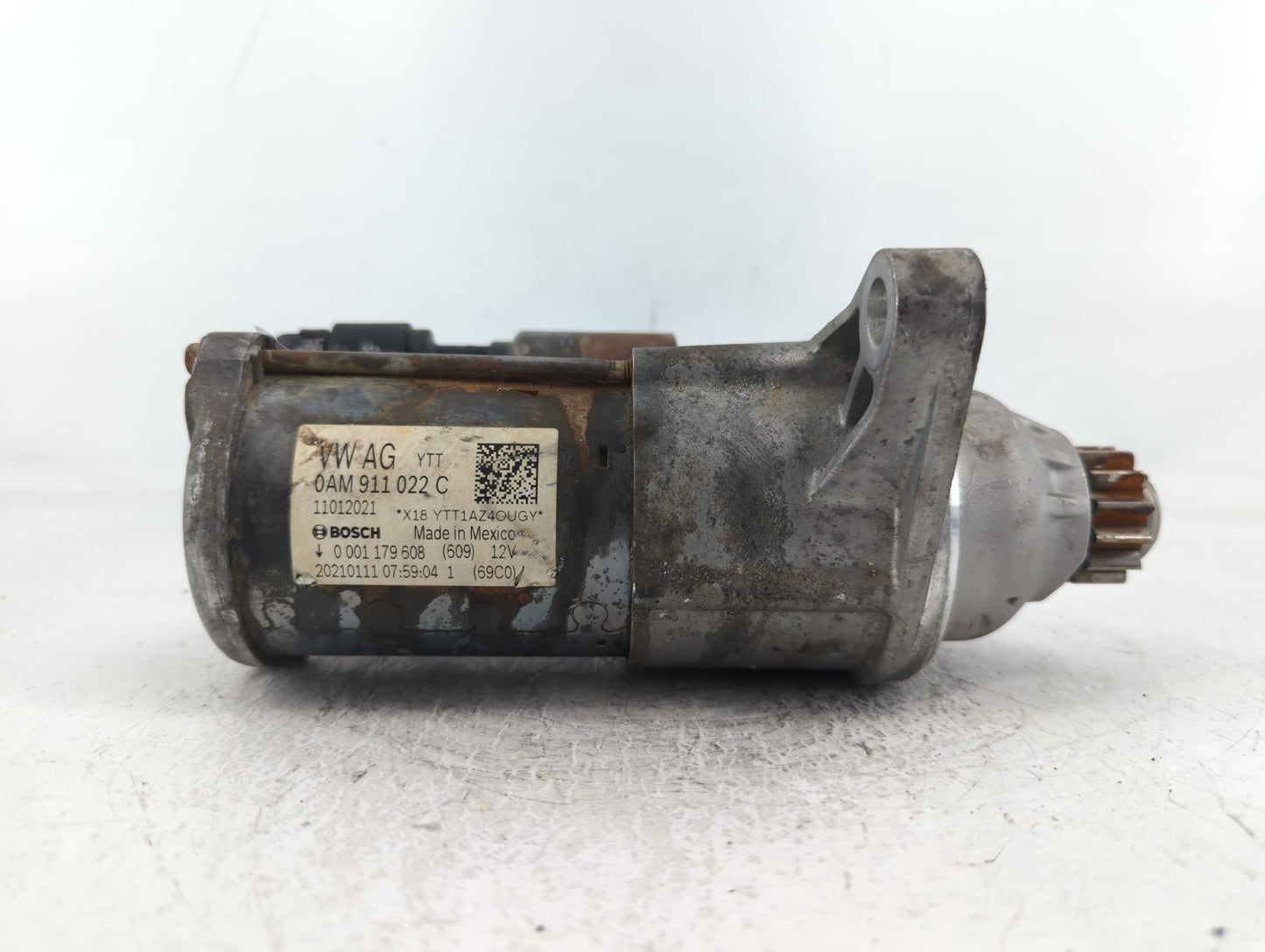2019-2021 Volkswagen Jetta Car Starter Motor Solenoid OEM P/N:0AM 911 022 C Fits Fits 2019 2020 2021 OEM Used Auto Parts - O