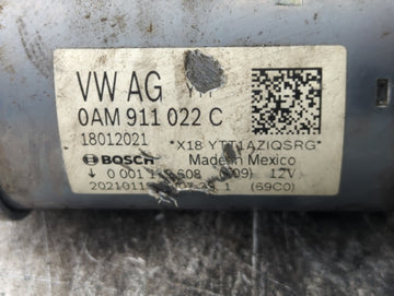 2019-2021 Volkswagen Jetta Car Starter Motor Solenoid OEM P/N:0AM 911 022 C Fits Fits 2019 2020 2021 OEM Used Auto Parts