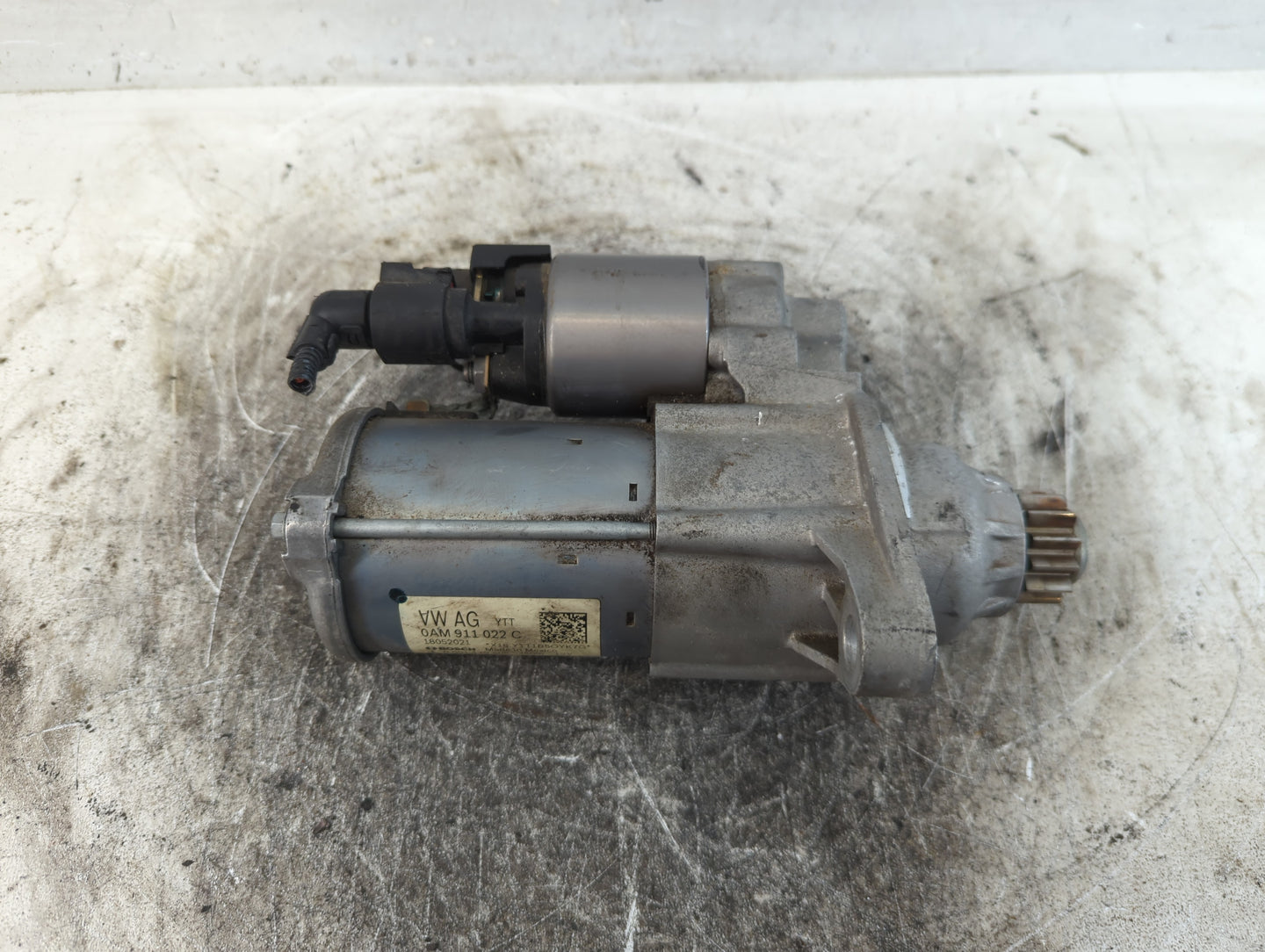 2015-2021 Volkswagen Jetta Car Starter Motor Solenoid OEM P/N:0AM 911 022 C Fits Fits 2015 2016 2017 2018 2019 2020 2021 OEM