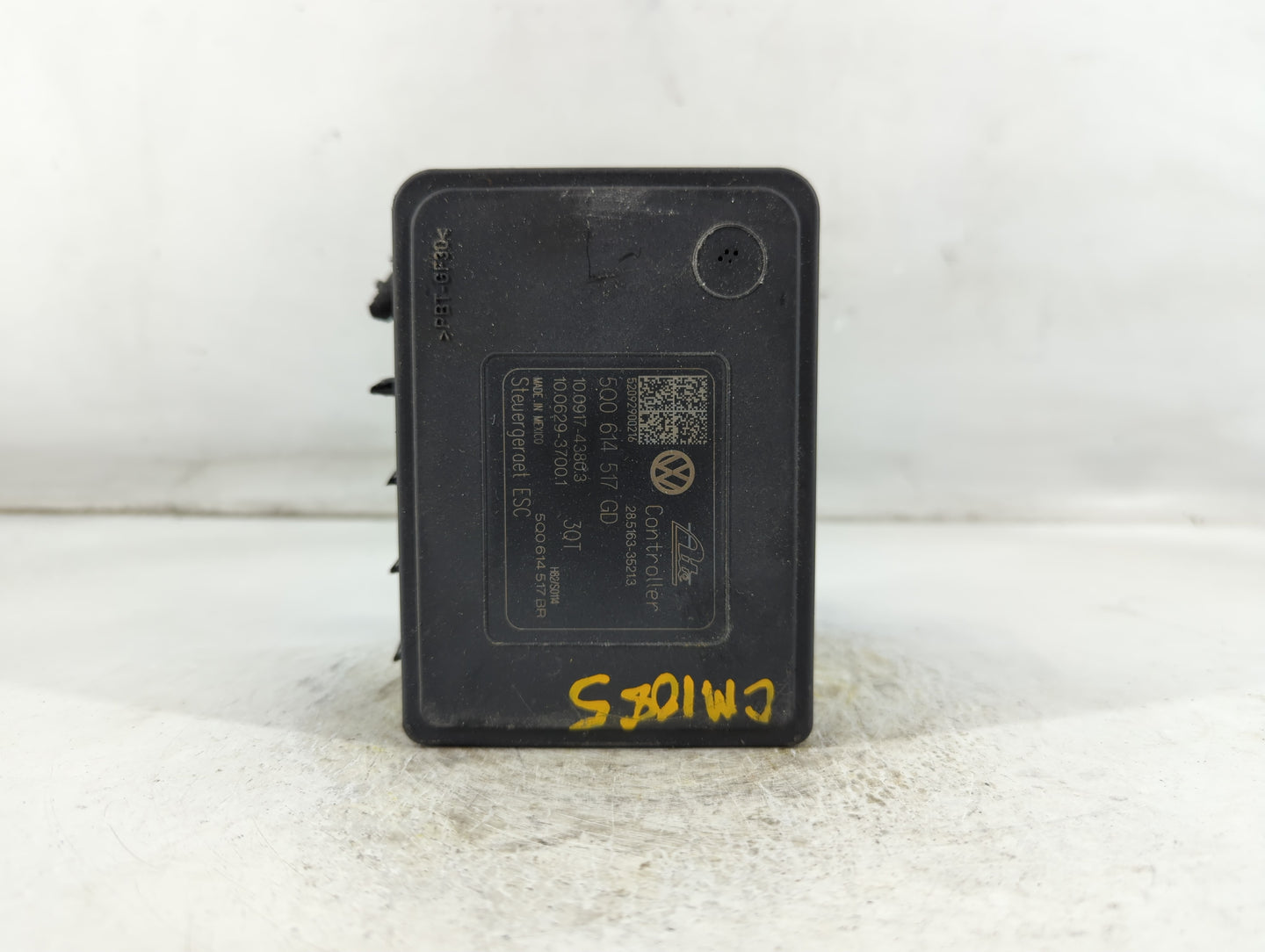 2021 Volkswagen Jetta ABS Pump Control Module Replacement P/N:5Q0 614 517 GD Fits OEM Used Auto Parts - Oemusedautoparts1.co