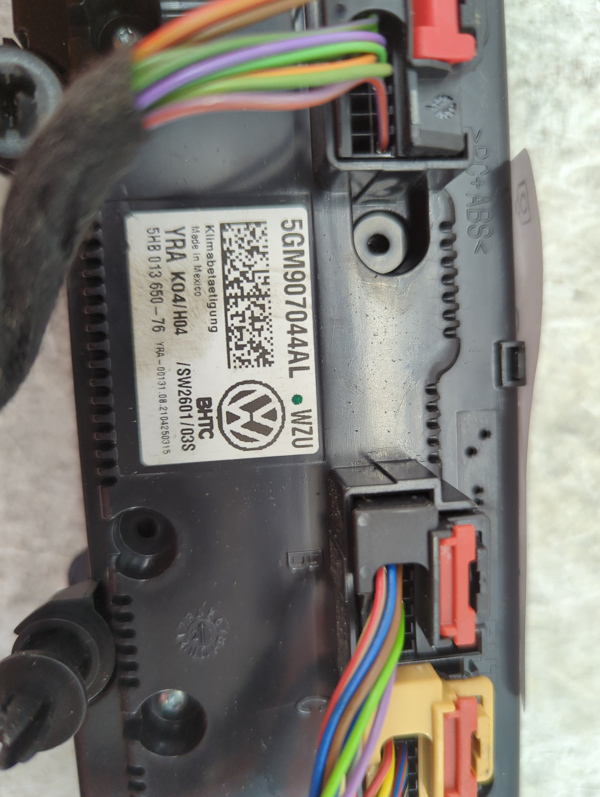 2021 Volkswagen Jetta Gli Climate Control Module Temperature AC/Heater Replacement P/N:5GM907044AL 5HB013650-76, SW2601/03S 