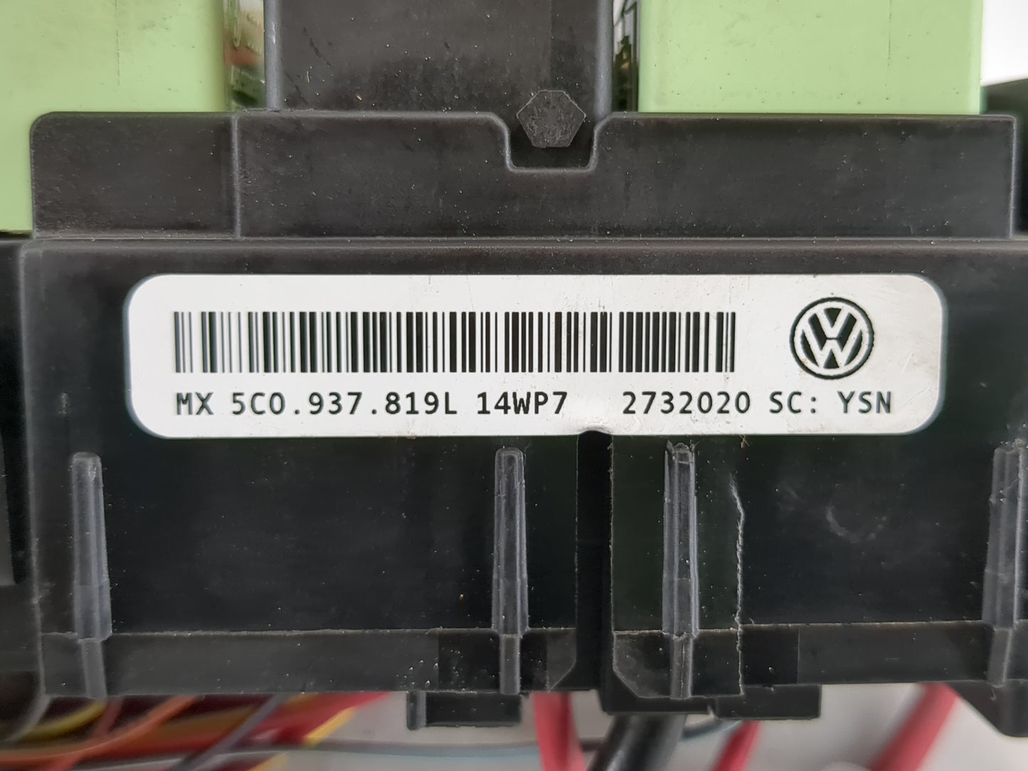 2012-2020 Volkswagen Passat Fusebox Fuse Box Panel Relay Module P/N:5C0 937 819L Fits OEM Used Auto Parts - Oemusedautoparts