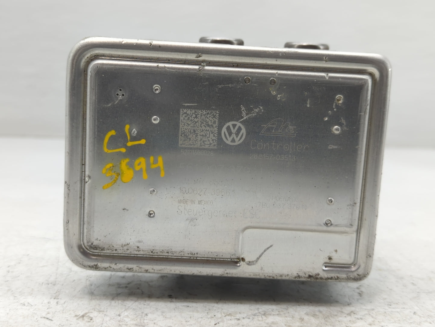 2020 Volkswagen Passat ABS Pump Control Module Replacement P/N:561 614 517 H Fits OEM Used Auto Parts - Oemusedautoparts1.co