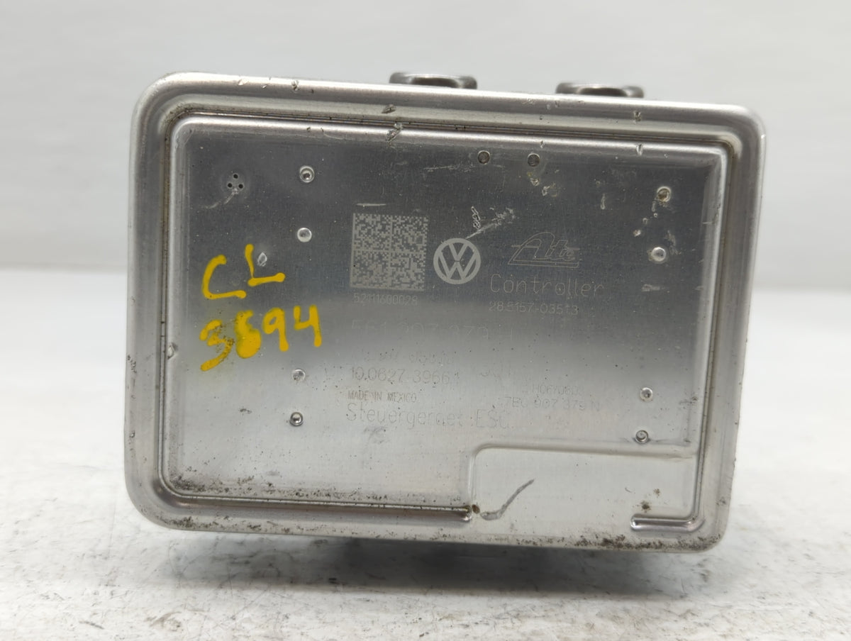 2020 Volkswagen Passat Anti-Lock Brake ABS Pump Module Actuator OEM P/N:561 614 517 H Fits OEM Used Auto Parts - Oemusedauto